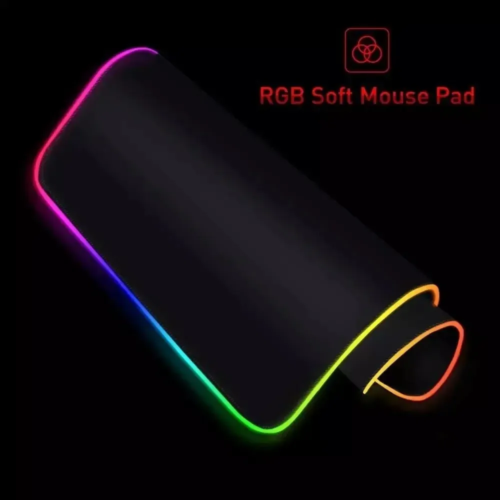 RGB популярный коврик для компьютерной мыши, геймерский японский эстетичный Настольный коврик, Офисные аксессуары, коврик для мыши, игровые коврики для клавиатуры, большой коврик (art.: 3920c7e5df844) - 3920c7e5df844