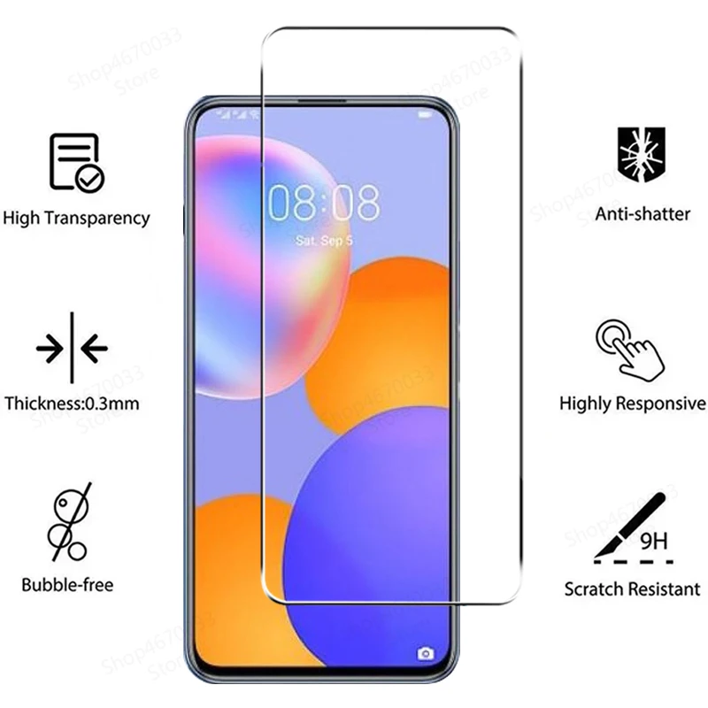 Фото Защитная пленка для экрана Huawei Y9A Y9 Prime Y9S Y9 Y7P Y7A Y7 Y6 Pro, закаленное стекло для Huawei Y7 Y6 Y5 Prime, 4 шт. №3