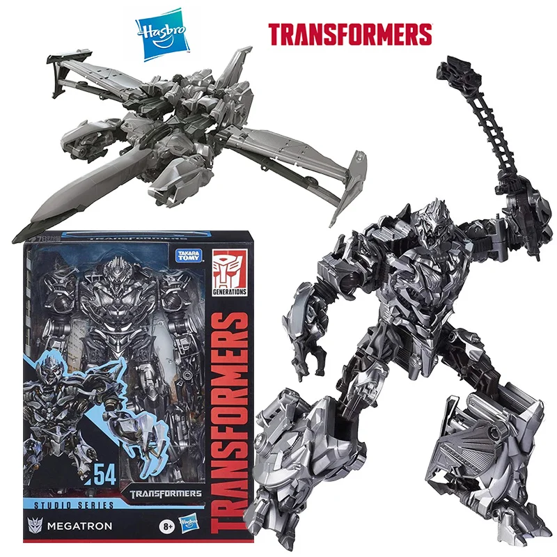 Hasbro Transformers Studio Series SS54 Megatron 18 см Voyager Class аниме оригинальная фигурка модель игрушка подарочная коллекция