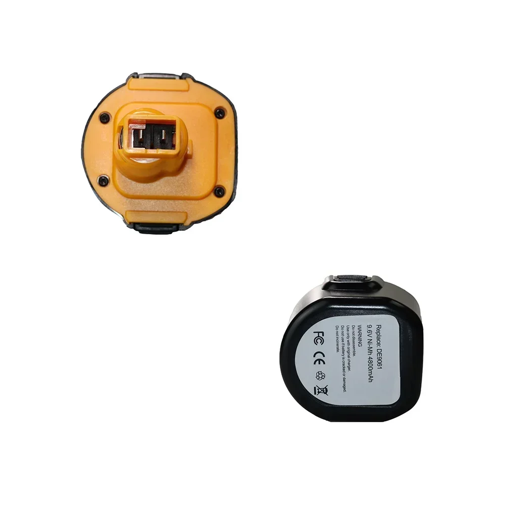 Перезаряжаемый аккумулятор Ni MH для DeWalt 9,6 в 4800 мАч, резервная портативная батарея для электроинструмента, для De9061 De9062 DW9061 DW9062 De9036 DW9 (art.: 3920c8a59e71a) - 3920c8a59e71a