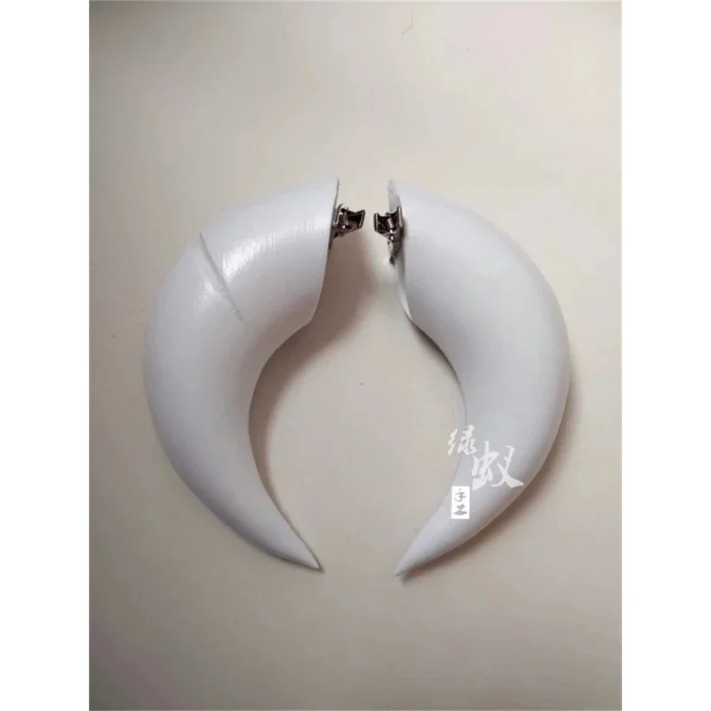 Фото Higurashi When They Cry Hou Furude Hanyuu Horns Заколка для волос Реквизит для косплея Головные уборы;3.k'6;d.a; №5