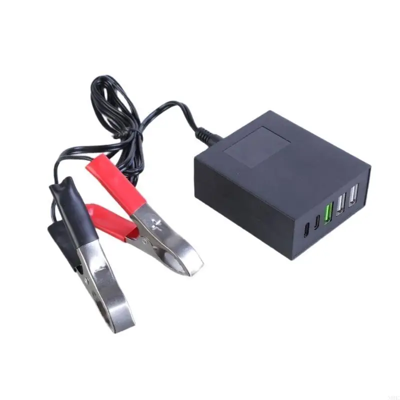 5PORT USB DC8-30V Аккумуляторный зажим для 3XUSB+2xType C Multious Power Adapter N0HC (art.: 3920cd9110870) - 3920cd9110870