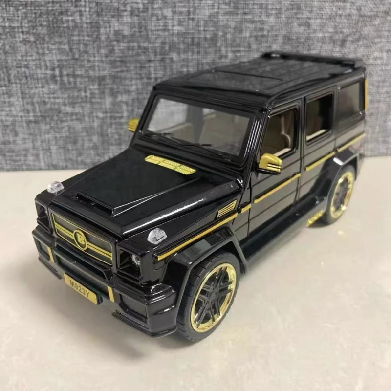 Фото 1:24 z G65 Ремонт, металлическая литая под давлением модель игрушечного автомобиля, имитация игрушечного автомобиля со звуком, светом, откатной автомобиль, подарки №4