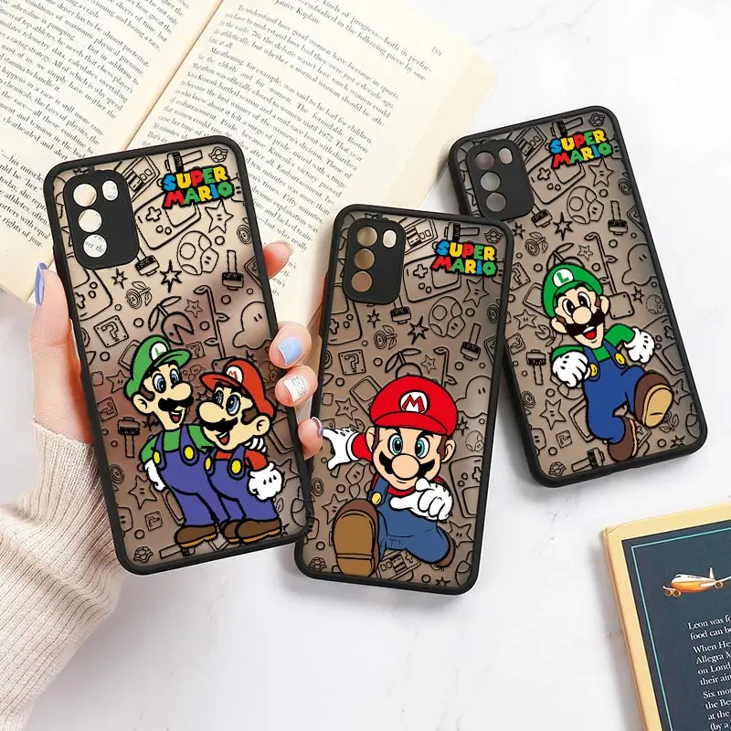 Суперклассический чехол для телефона Game-M-Marios для Xiaomi Poco X3 NFC F3 F5 M3 M4 X4 Pro X5 Mi 11 Lite 5G NE 11T 12T Pro 10, матовый чехол
