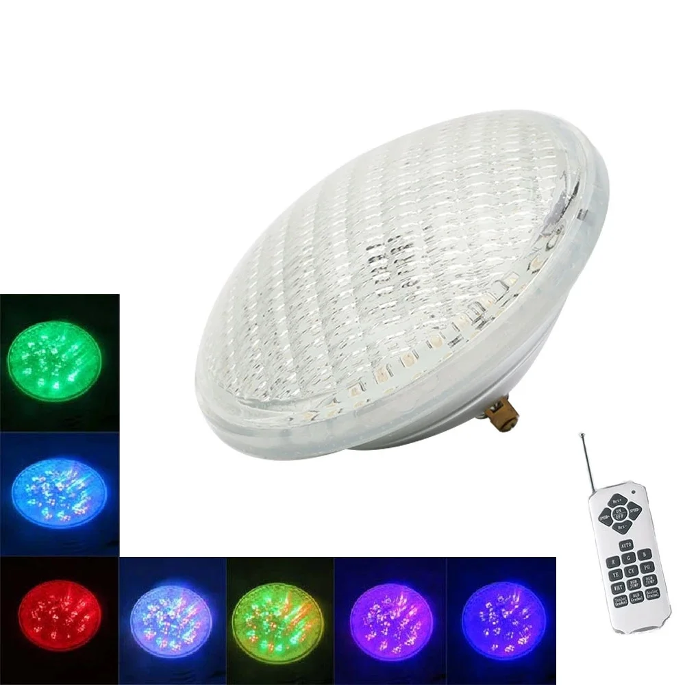 9 Вт 12 Вт RGB светодиодные подводные фонари 15 Вт 18 Вт светильник для фонтана и пруда AC/DC12V уличный прожектор IP68 PAR56 RGB светодиодный светильник для бассейна Наружное освещение