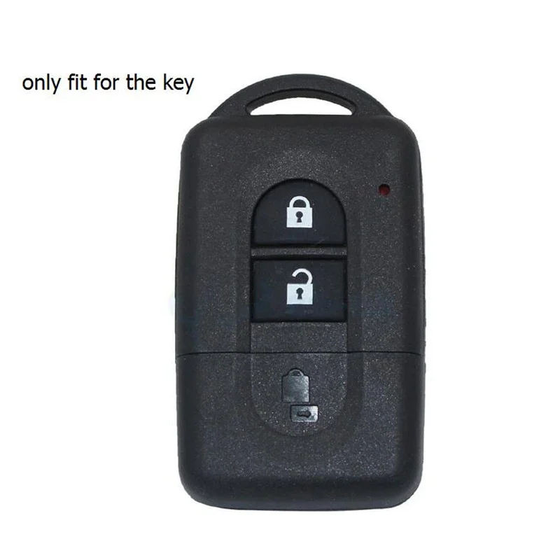 Фото Чехол для ключа ZAD, чехол для Nissan Juke Duke Micra Xtrail Qashqai, 3 кнопки №2