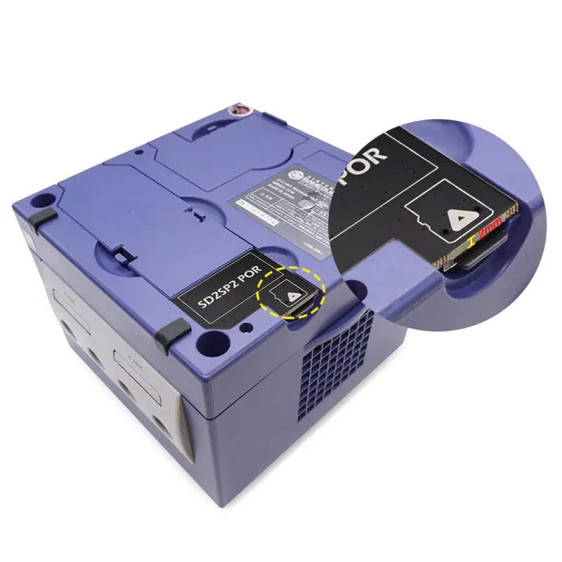 Фото Адаптер карты SD2SP2 для Gamecube NGC + диск загрузки v0.6 + XENO модный чип для Gamecube NTSC-U/NTSC-J/PAL, 1 ~ 10 шт. №5