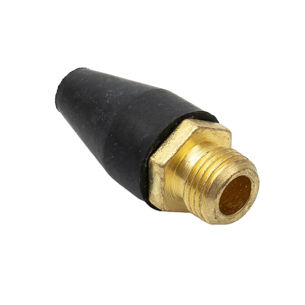 Фото Наконечник для продувки воздуха Наконечник для инструмента Air Blow Tool Премиум-упаковка из 10 резиновых сменных насадок для инструментов для продувки воздухом 1/8 дюйма NPSM №4