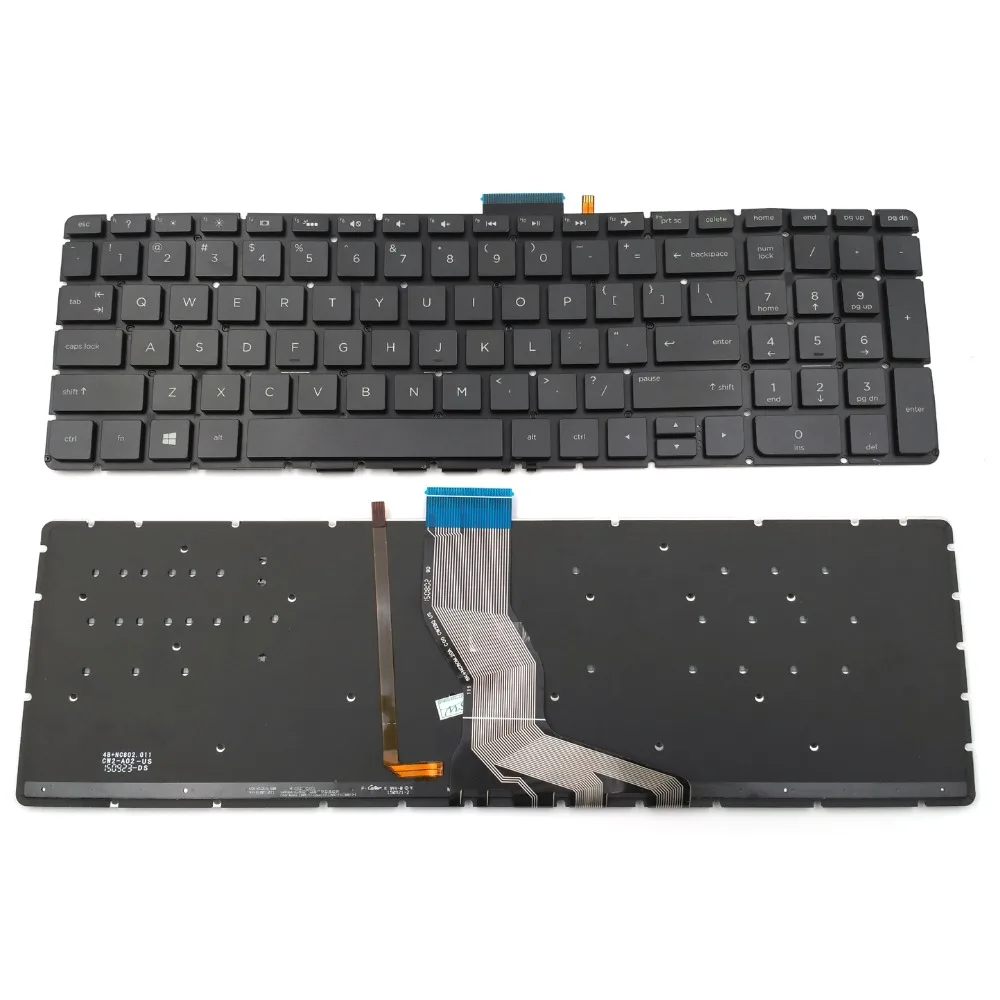 Новая клавиатура для ноутбука HP Pavilion 17-AB100 17-AB200 17-G000 17-G015DX 17-G020NR 17-G030NR 17-G040NR с подсветкой в США (art.: 3920cbd598027) - 3920cbd598027