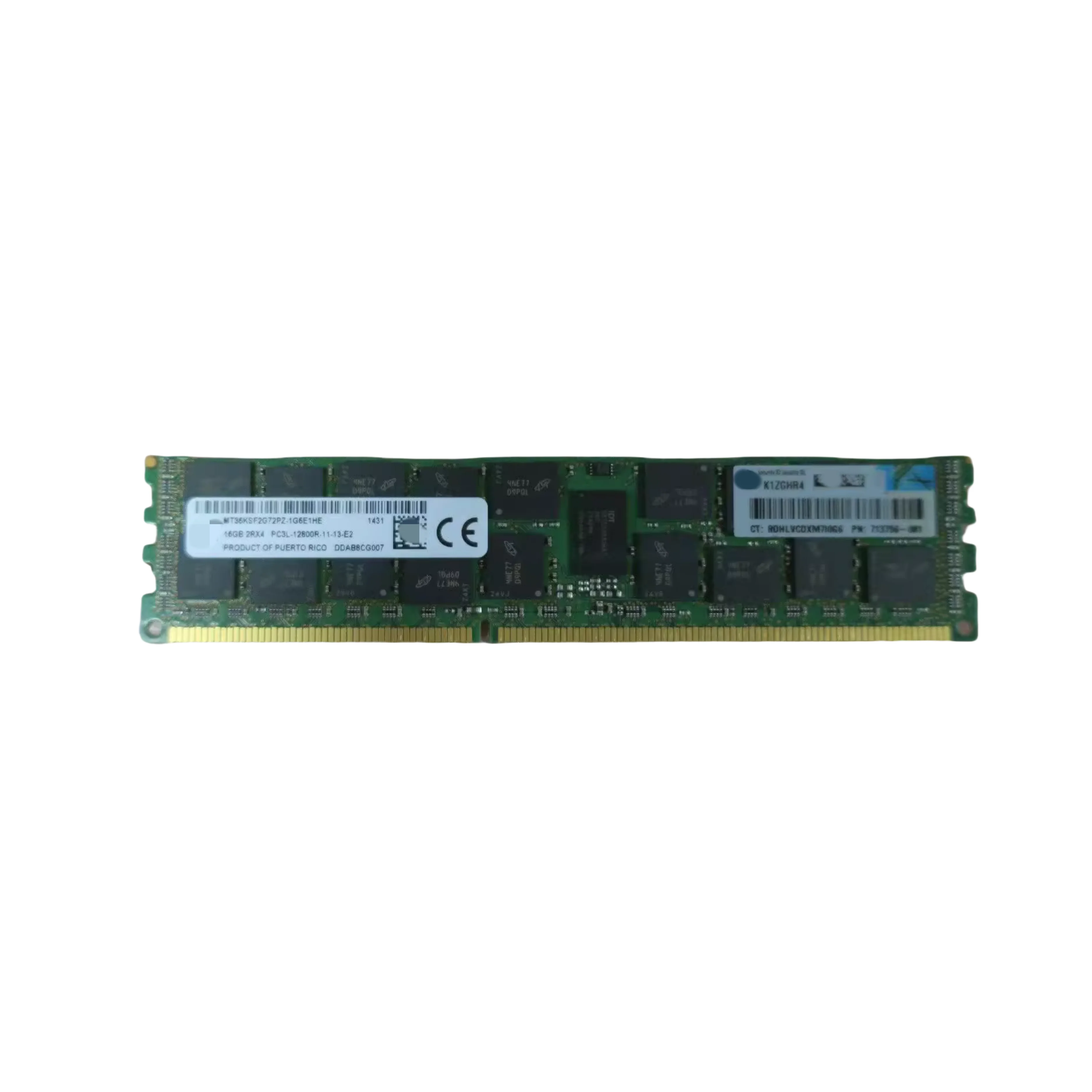 16G 1600 ECC REG 713985 -B21 715284 -001 713756 -081