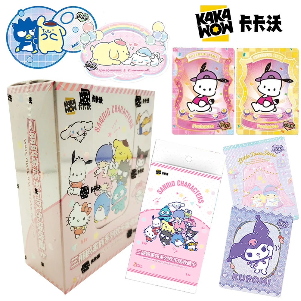 Подлинная коллекционная карта Kannu Sanrio Anime, время отдыха, особая форма, редкие карты, милый сладкий персонаж мультфильма, забавные игрушки, подарки