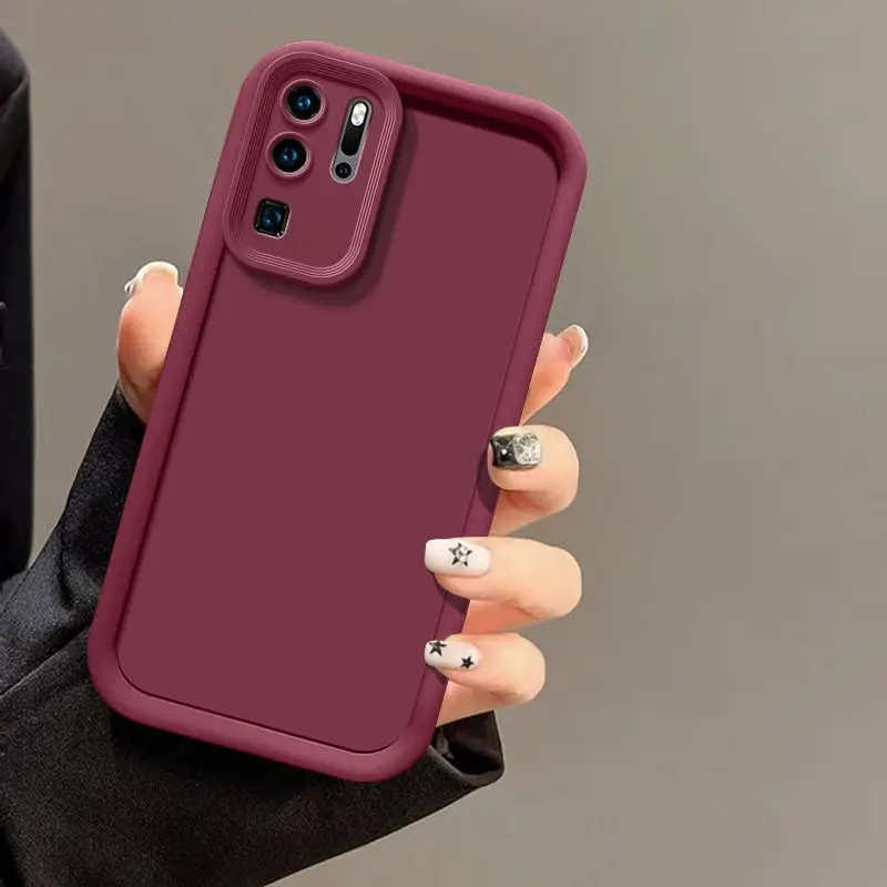 Чехол для Huawei P30 Pro, чехол для телефона Huawei P30 Pro, искусственная яркость, матовая задняя крышка, противоударный мягкий чехол (art.: 3920c981d0bc5) - 3920c981d0bc5