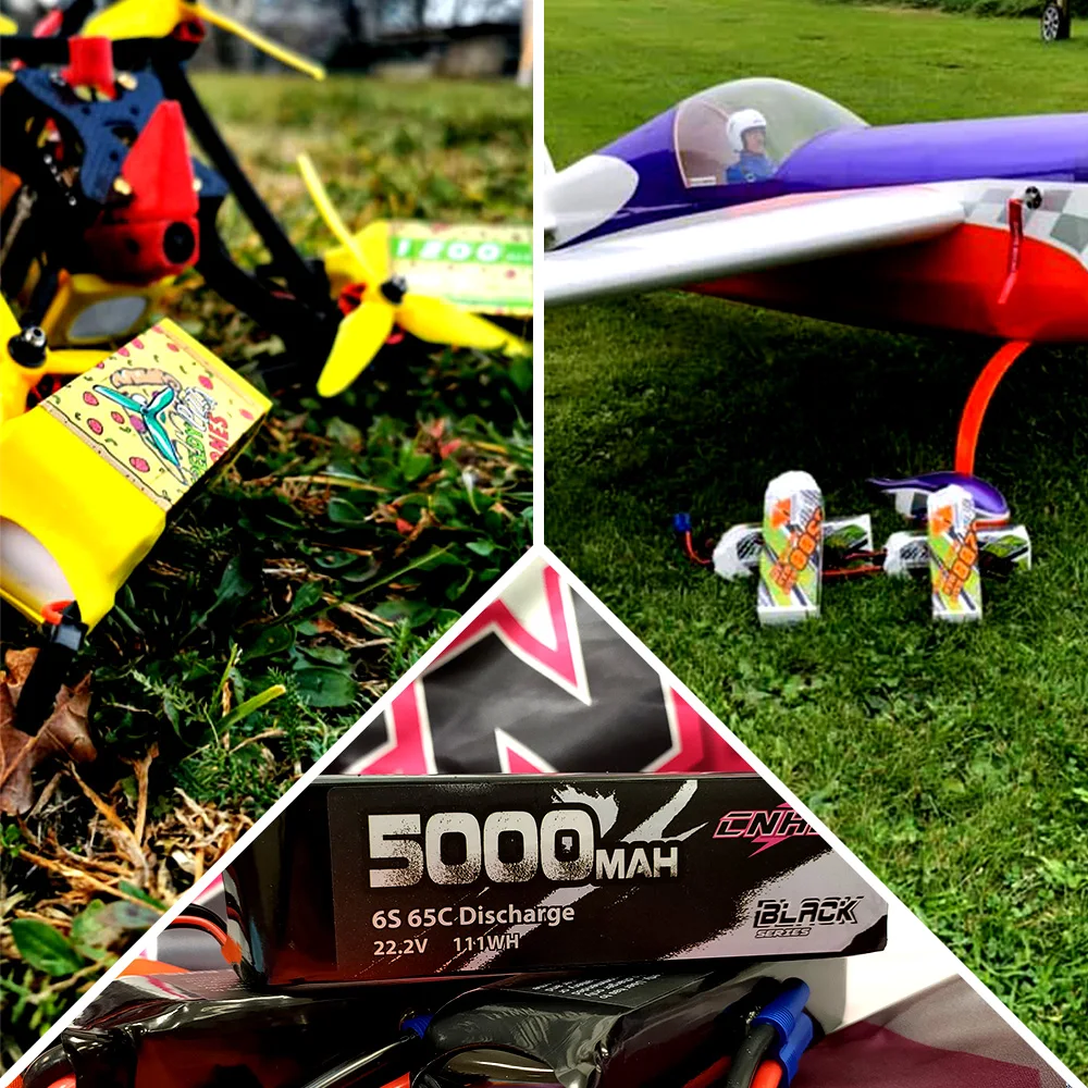 Фото CNHL RC 6S Lipo аккумулятор 22,2 в 1300 мАч 1500 мАч 2200 мАч 3000 мАч 4000 мАч 5000 мАч 6200 мАч 9500 мАч с T XT60 XT90 EC5 RC автомобильные запчасти №5