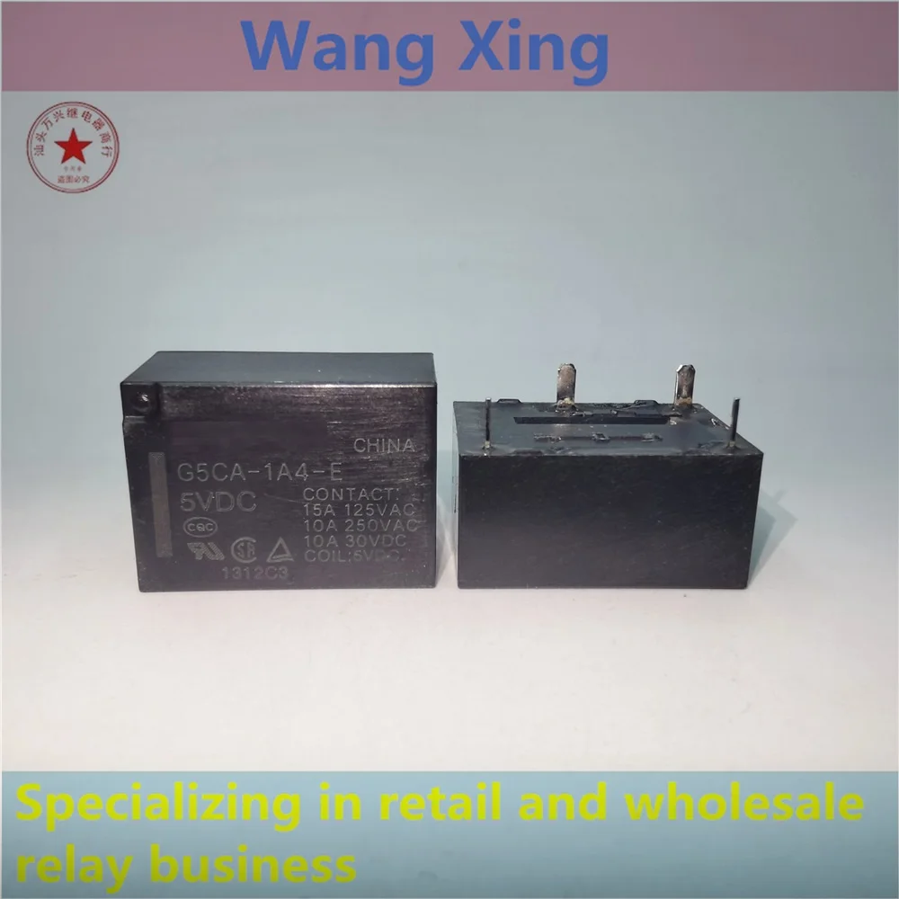 Фото G5CA-1A G5CA-1A4 G5CA-1A4-E G5CA-1A-E-MCH G5CA-1A-H G5CA-1A-TP-E 5VDC 12VDC 24VDC Электромагнитное силовое реле №2