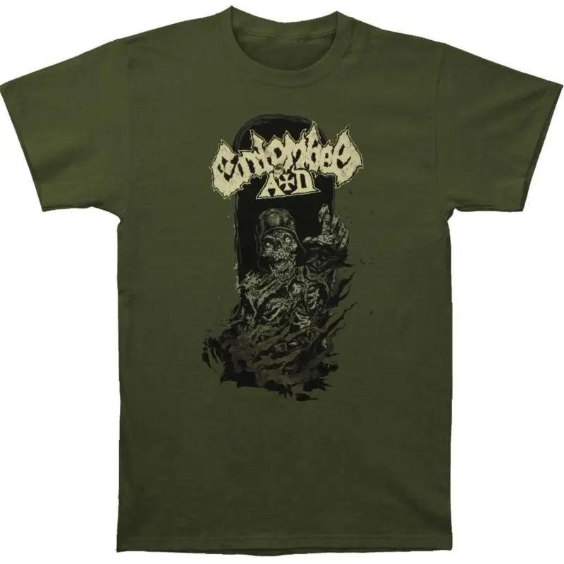 Винтажная мужская футболка Entombed Ad Tour 2015, размер S 5XL