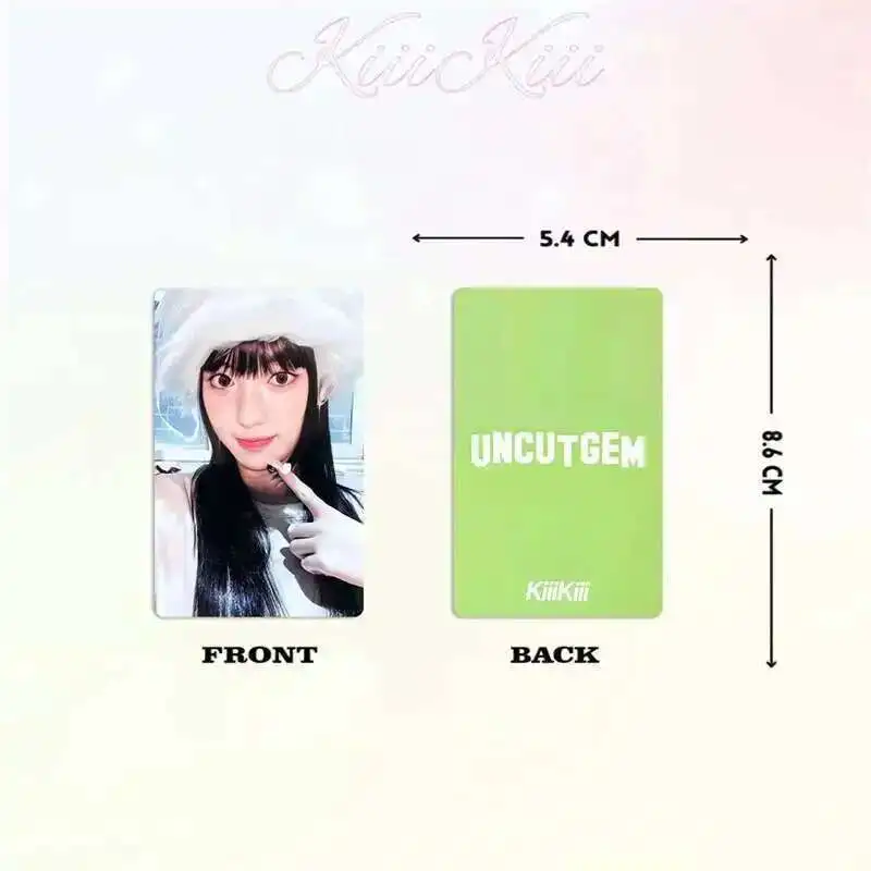 Фото 5 шт./компл. KiiiKiii New Girl Group Album LOMO Card UNCUT GEM Photo Card Hit Card Открытка Коллекционная карта LEESOL SUI HAUM JIYU KYA №3