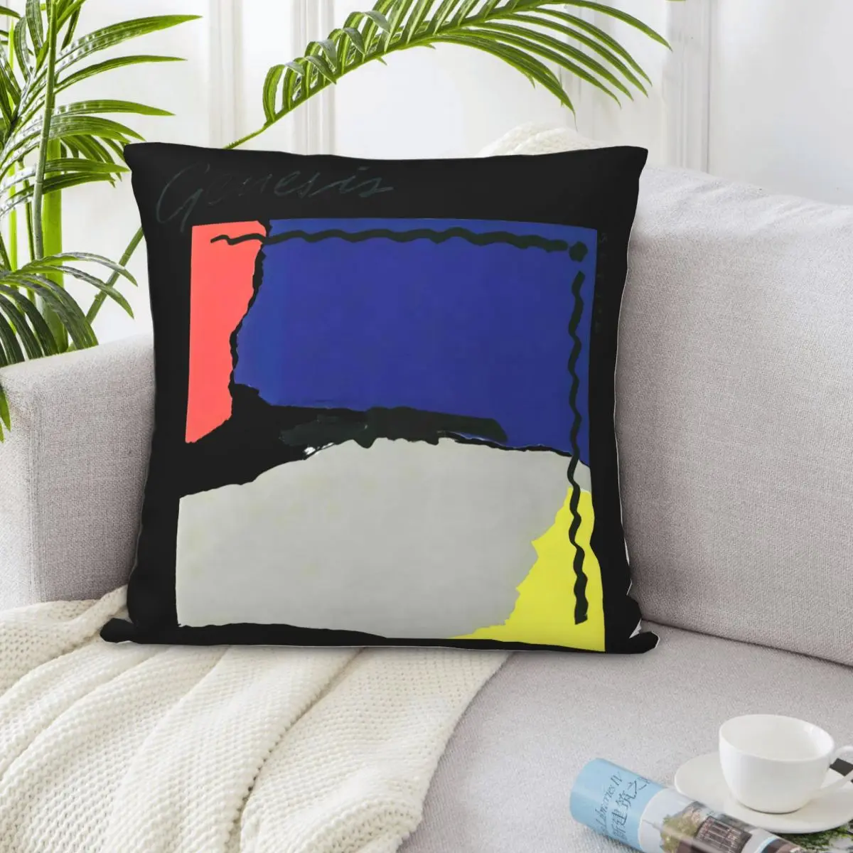 Genesis Abacab Berlesen Muzik Rock N Roll Band Pendek Lengan P فا Punk Normal Pillow Case (art.: 3920ca2a2f048) - 3920ca2a2f048