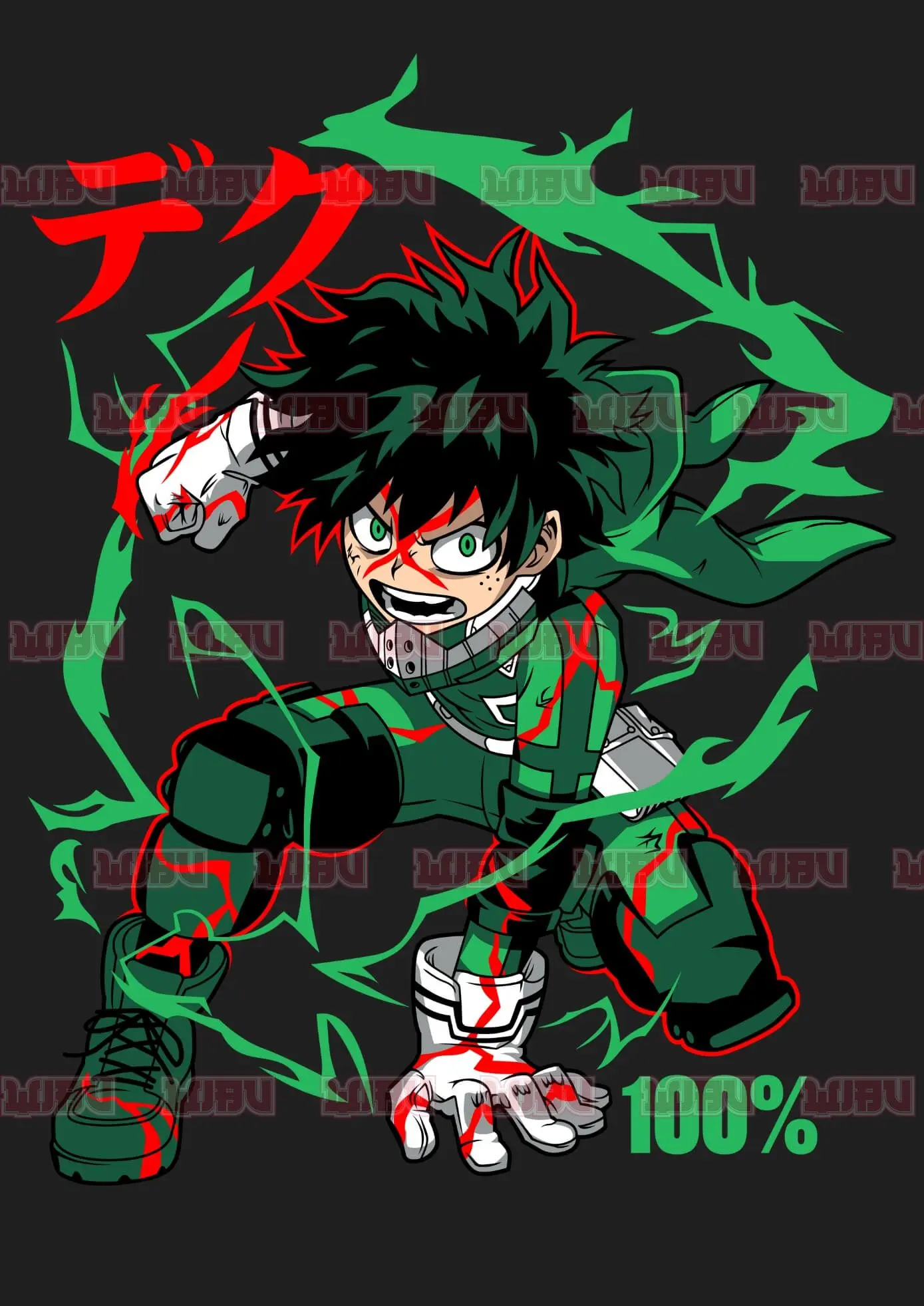 Футболка Deku Hero 5 (art.: 3920c8ba81d50) - 3920c8ba81d50