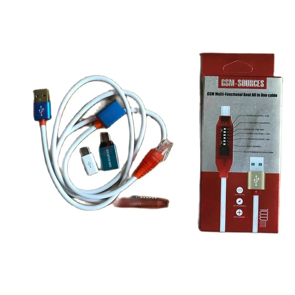 Фото Универсальный многофункциональный загрузочный кабель, Micro USB, RJ45, универсальный загрузочный кабель, UMF, кабель загрузки №5