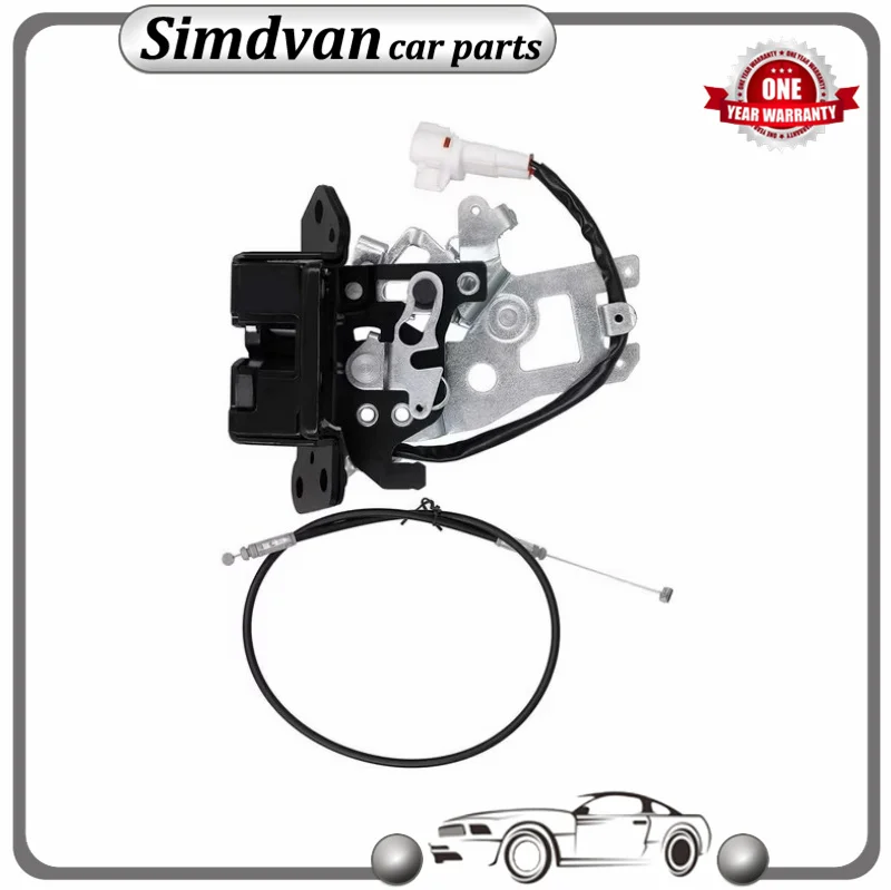 Фото Новый замок задней двери и трос для Toyota Sequoia 01-07 69301-0C010 64680-0C010 931-861 746-848 №3