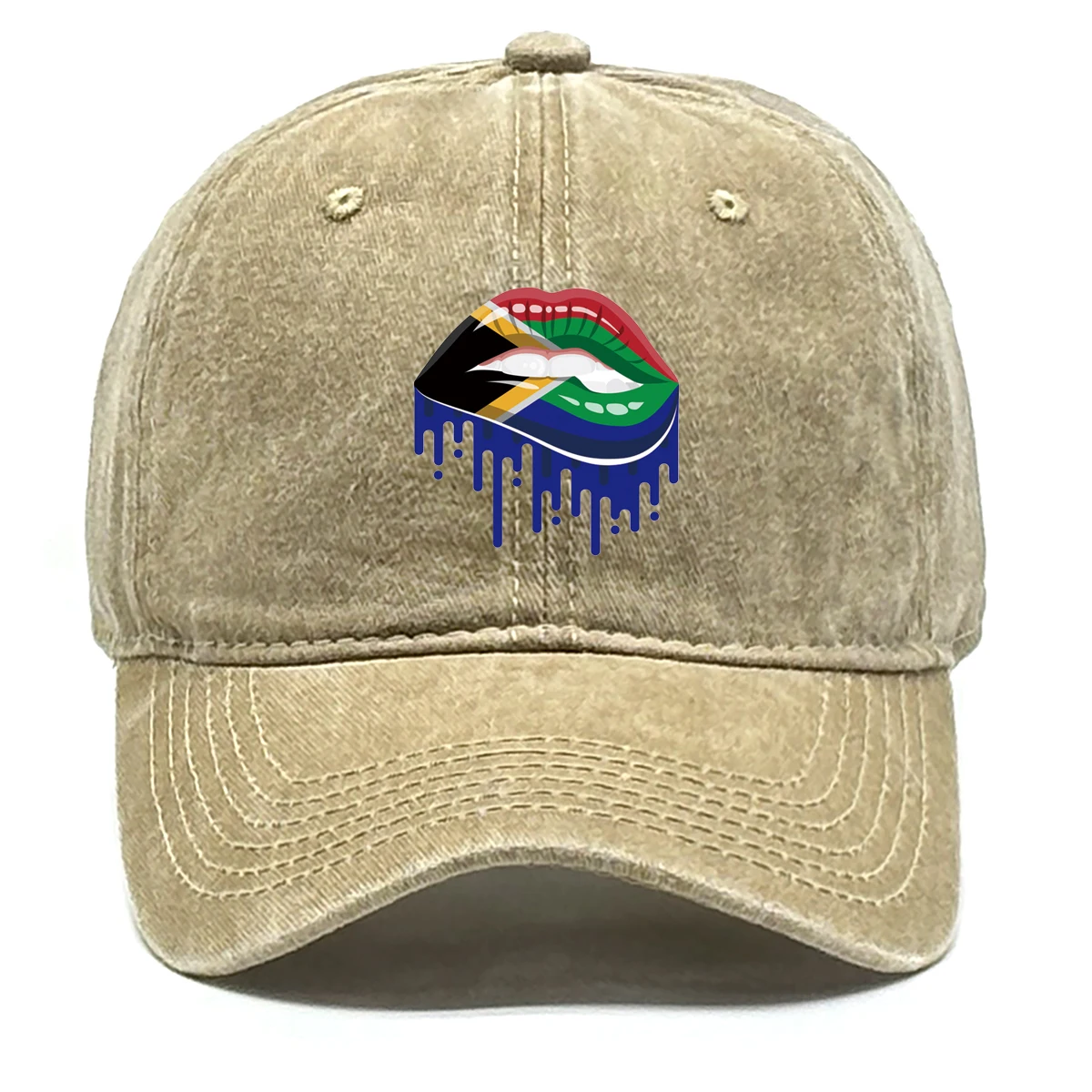 Бейсбольная кепка с флагом Южной Африки Snapback Sun Cap Патриотическая плоская шляпа в стиле хип-хоп Идеальная кепка для мужчин и женщин для активного отдыха