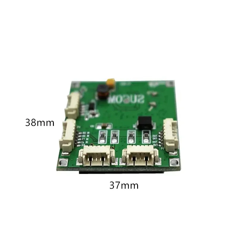 Фото Мини-модуль PBCswitch PBC OEM-модуль мини-размер 3/4/5 портов Сетевые коммутаторы Печатная плата мини-модуль коммутатора Ethernet 10/100 Мбит/с №2