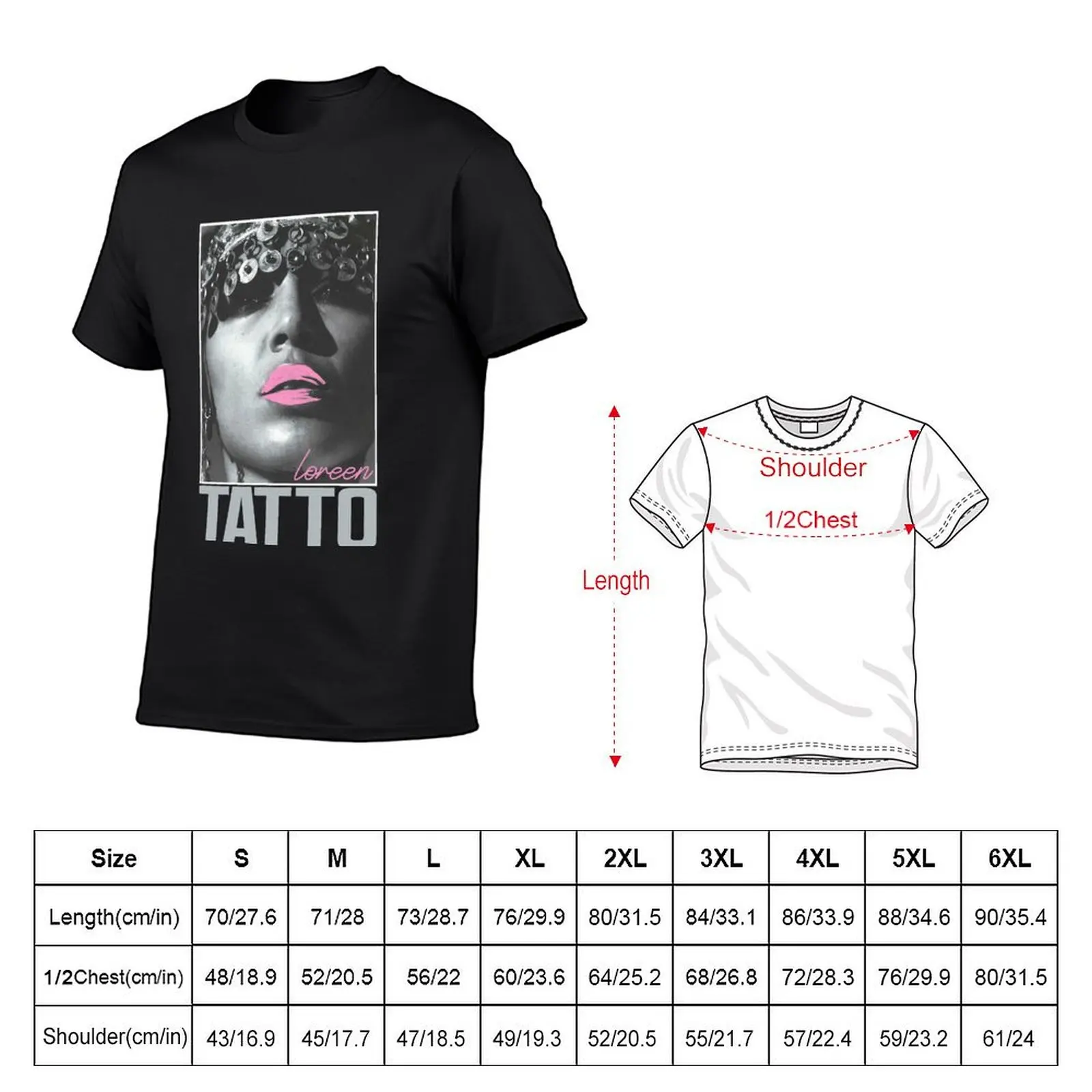 Футболка Loreen Tattoo customs Louboutins, винтажная одежда, летняя рубашка, футболки для мужчин (art.: 3920d0ae397e1) - 3920d0ae397e1