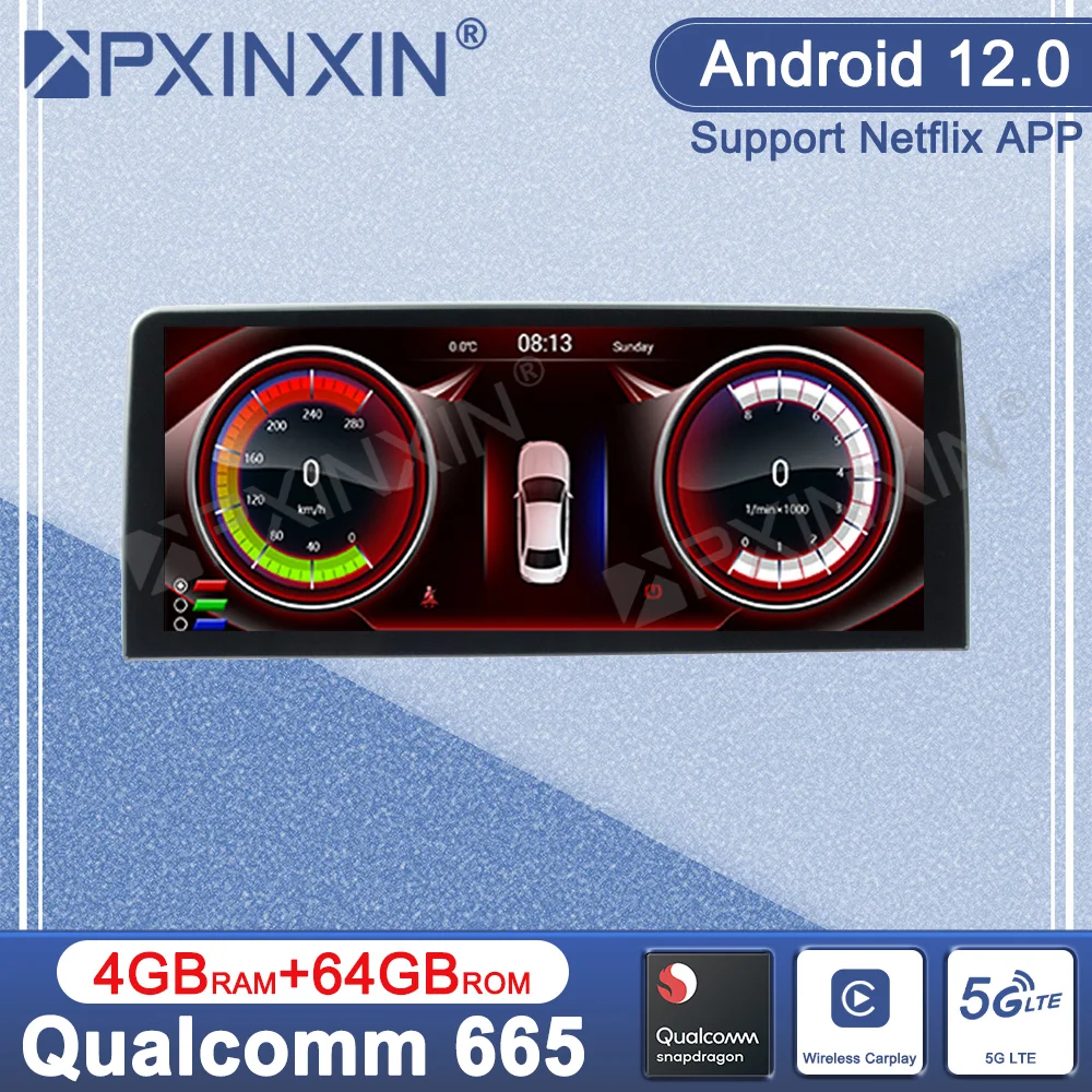 8 + 256 ГБ беспроводной Carplay Android для BMW 1 серии E81/E82/E87 2016-2021 Автомобильный GPS-навигатор мультимедийный плеер радио авто стерео