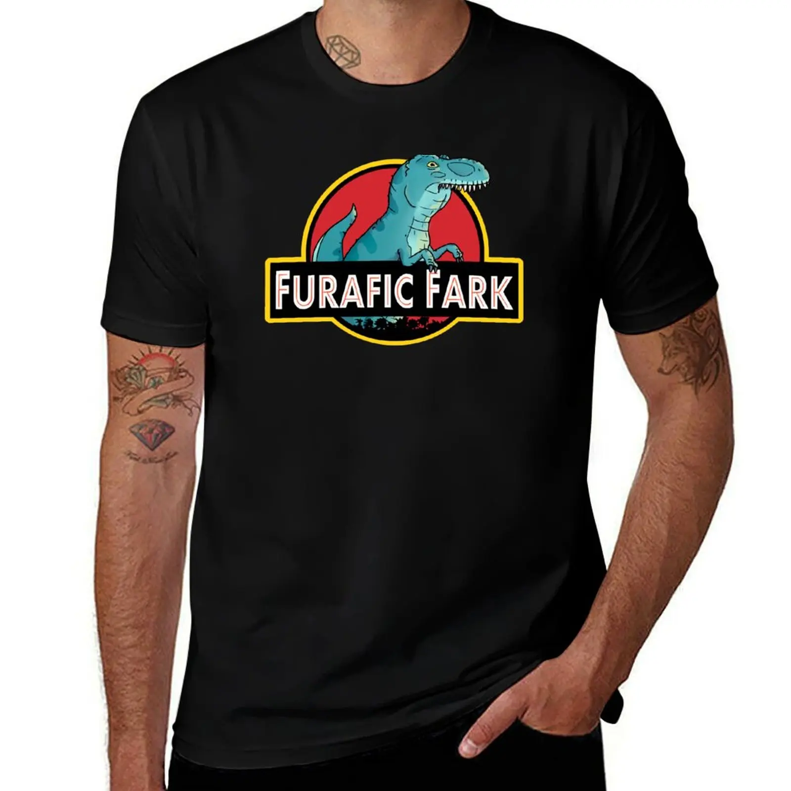 Футболка FURAFIC FARK 2, персонализированные мужские футболки из хлопка