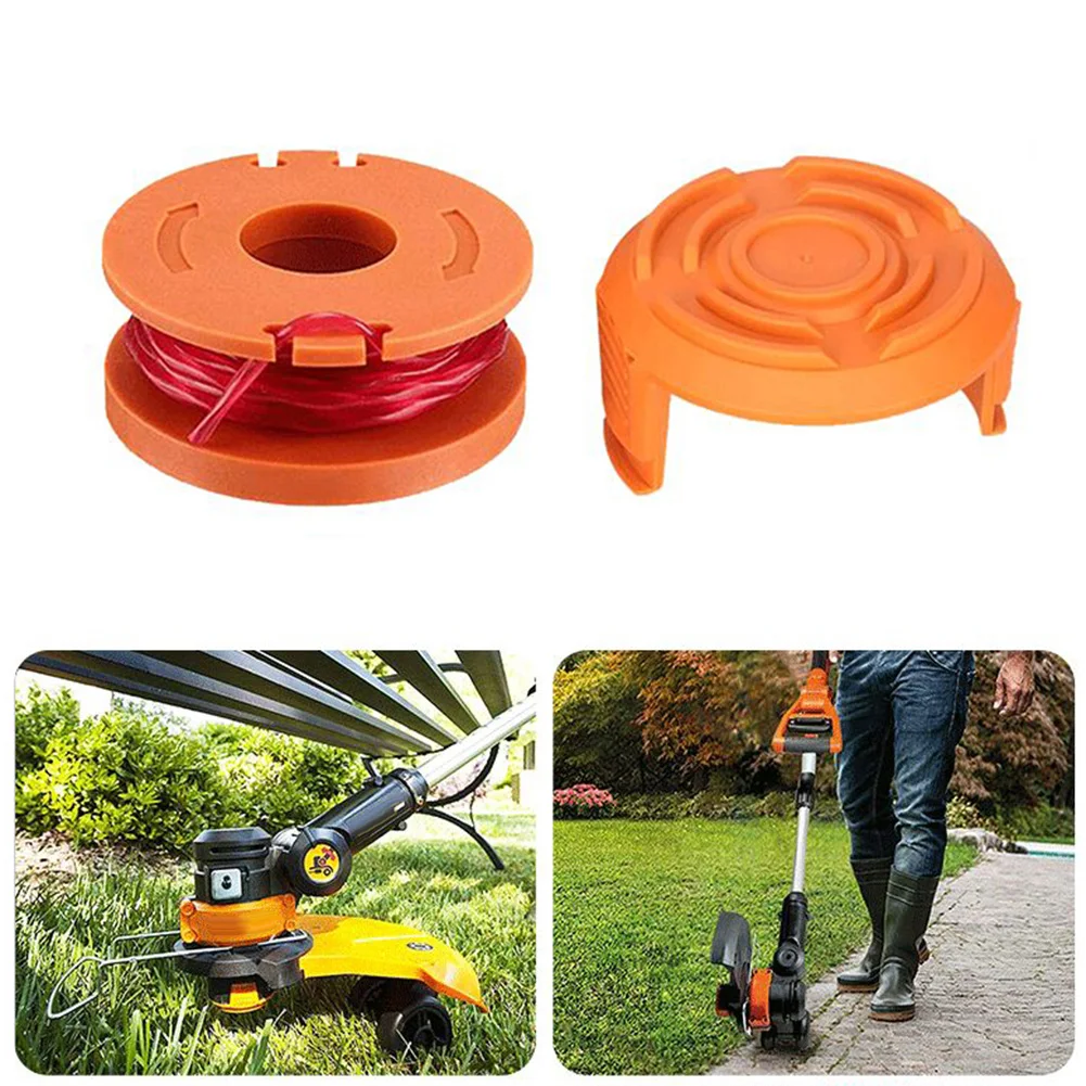 Шпуля и чехол для WORX WG150E WG151E WG154E WA0010 WA6531 WG160. Триммер для травы для дома и сада, аксессуар для инструментов