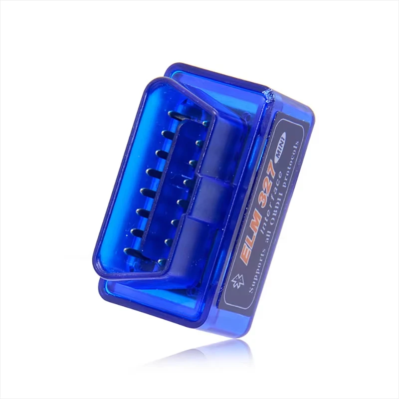 Фото Мини Bluetooth ELM327 V2.1 V1.5 Автоматический OBD сканер Инструмент для считывания кодов Автомобильный диагностический инструмент Super ELM 327 для протоколов Android OBDII №2