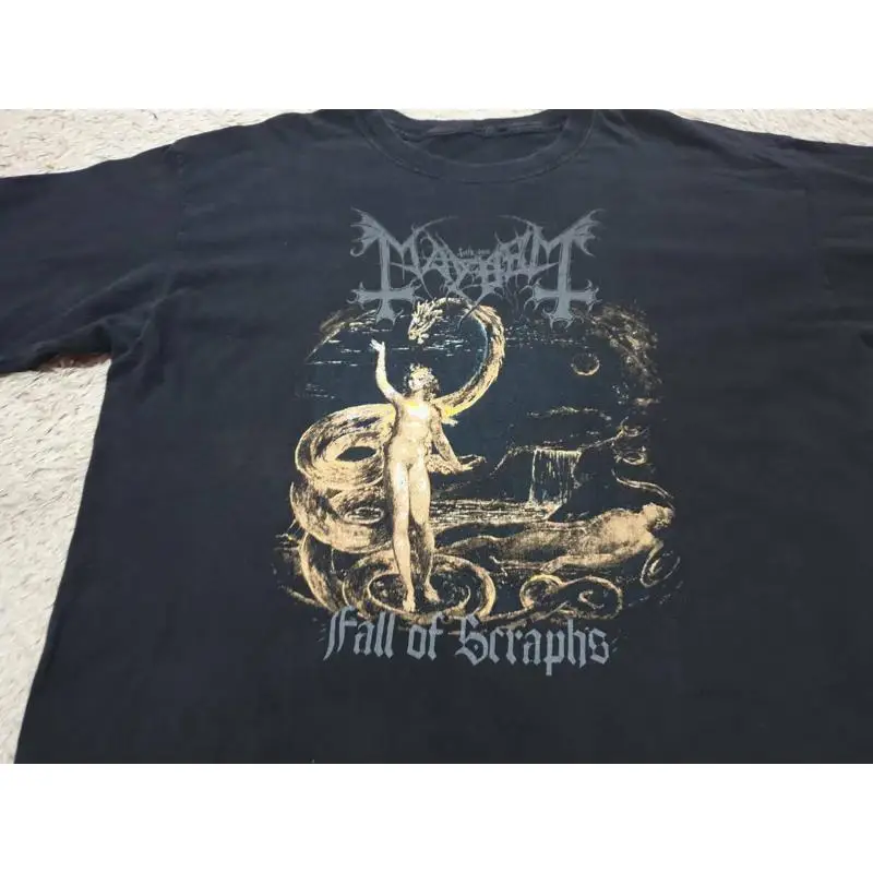 Футболка унисекс для взрослых Mayhem Band Fall of Seraphs, все размеры от S до 5XL GS167