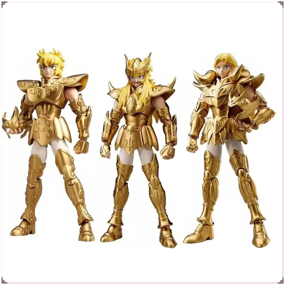 Фигурки Blokees Saint Seiya, ограниченная серия Aiolia Mu Milo, модель мобильности, игрушка, классические персонажи аниме, украшение для рабочего стола