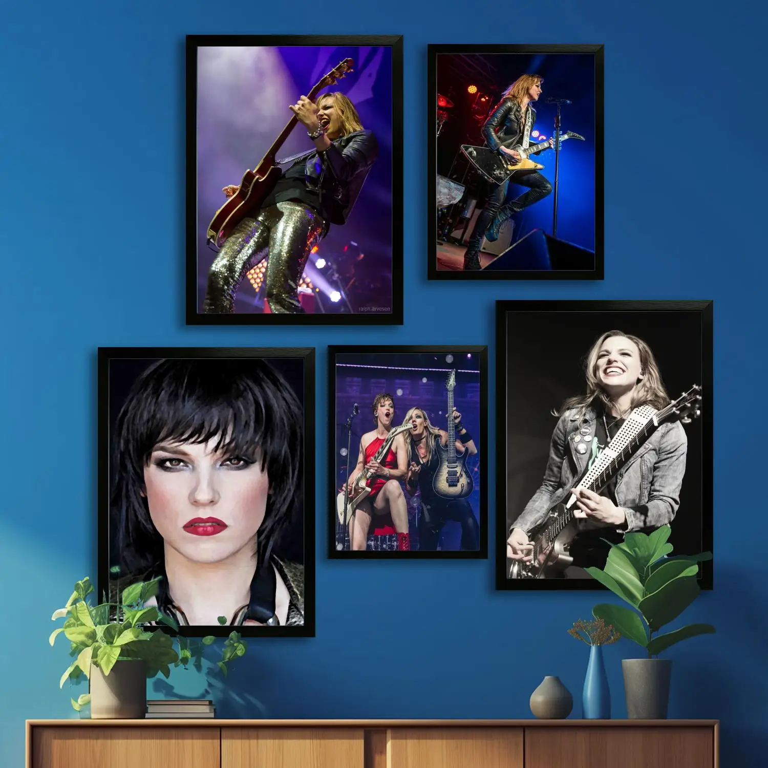 Lzzy Hale Холст Художественный постер и настенное искусство, печать с изображением, современный семейный декор для спальни, постеры, декоративная живопись