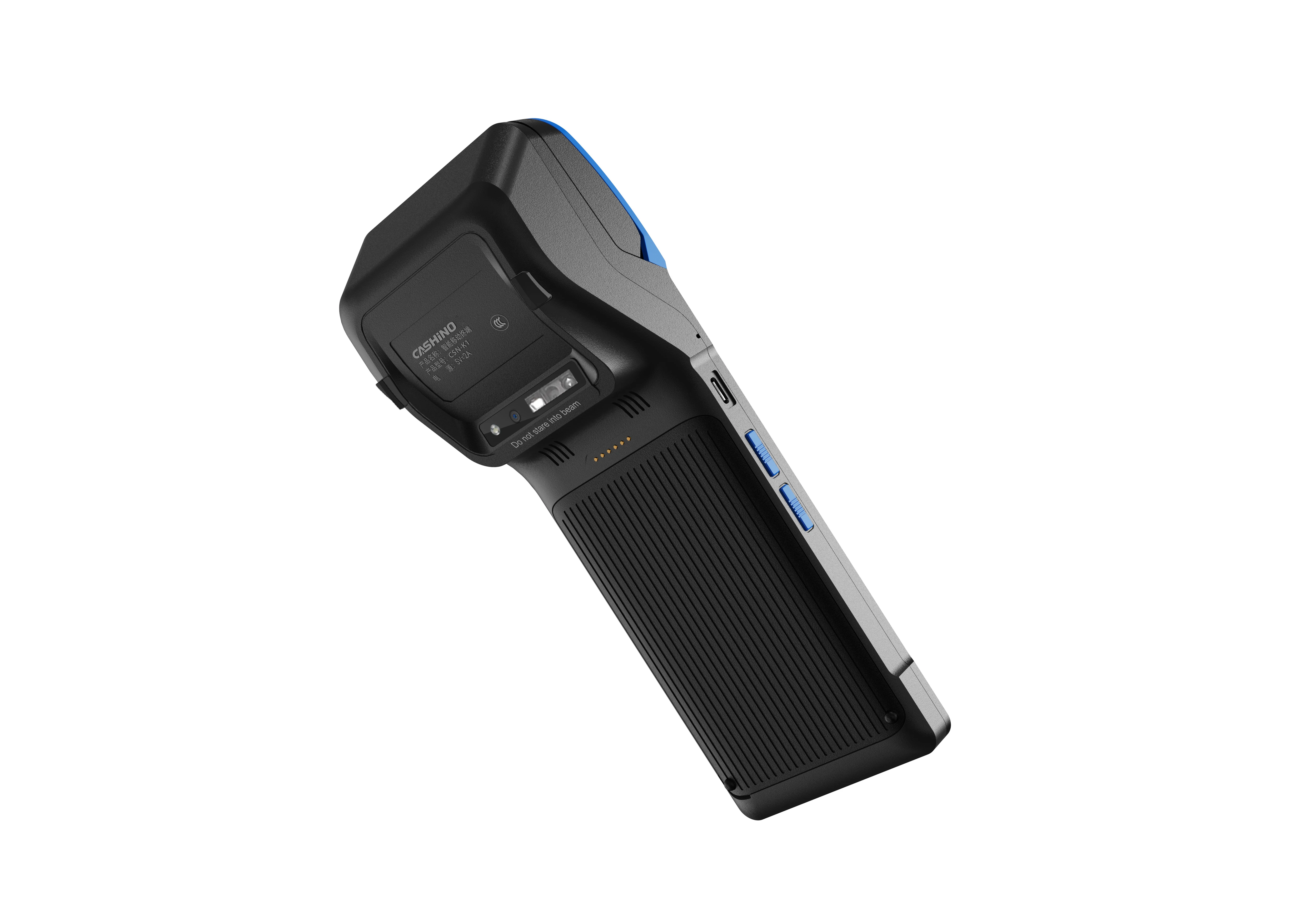 Фото Cashino 5,5-дюймовый 8-ядерный Android 12, портативный Bluetooth Pos-терминал, 58 мм, термопринтер билетов CSN-K1 №5