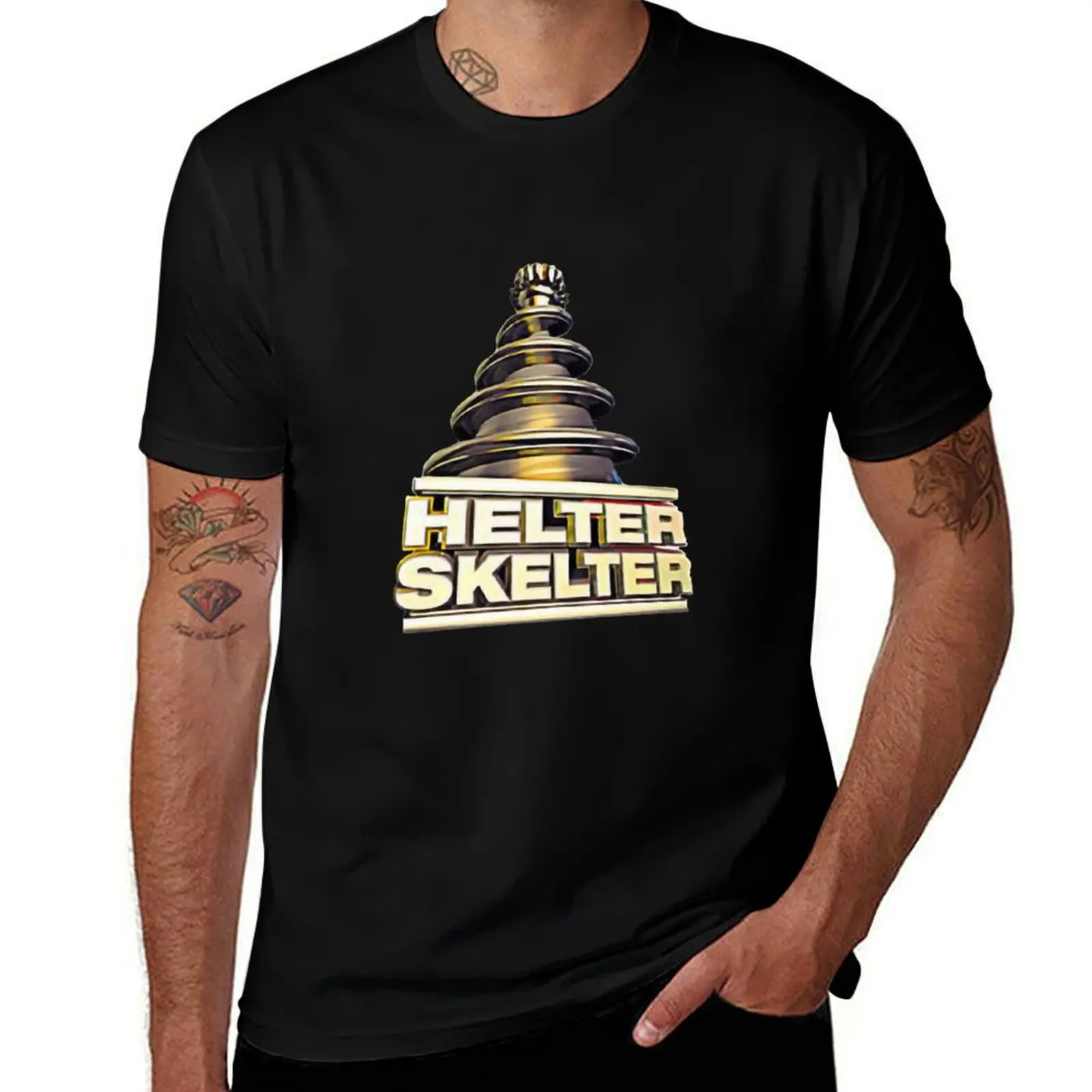 Helter Skelter Old Skool Raver Hardcore Techno DnB Маски Футболки и толстовки Футболка