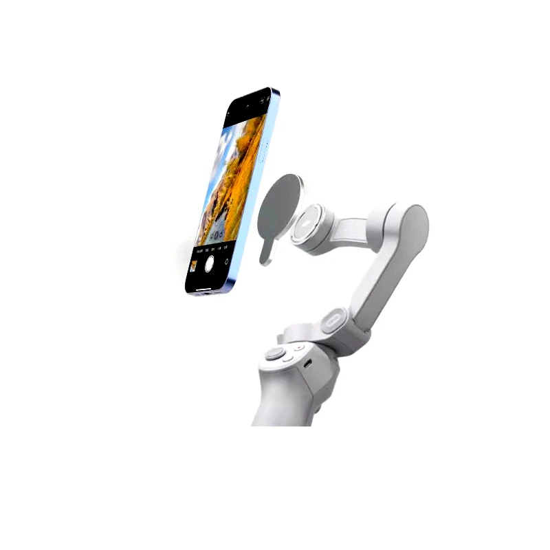 Фото Сильный магнитный адаптер для крепления модуля Magsafe с пряжкой для DJI Osmo Mobile 7/OM6/OM 5/OM4 SE, аксессуары для подвеса мобильного телефона №4
