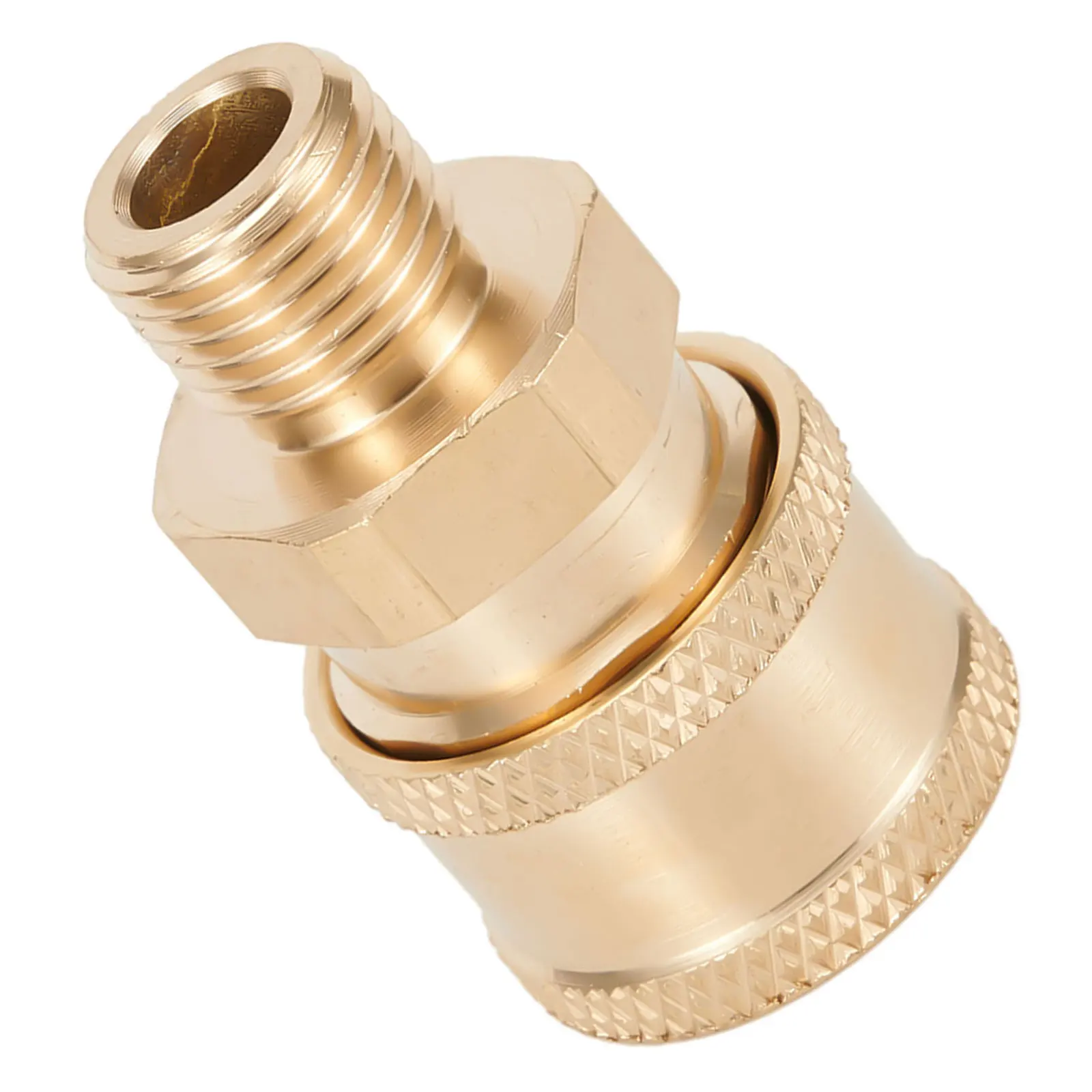Фото 1/4 Quick Connector Pressure Washer Connector Coupling Quick Release Adapter Garden High Pressure Cleaning Machine Connector №2
