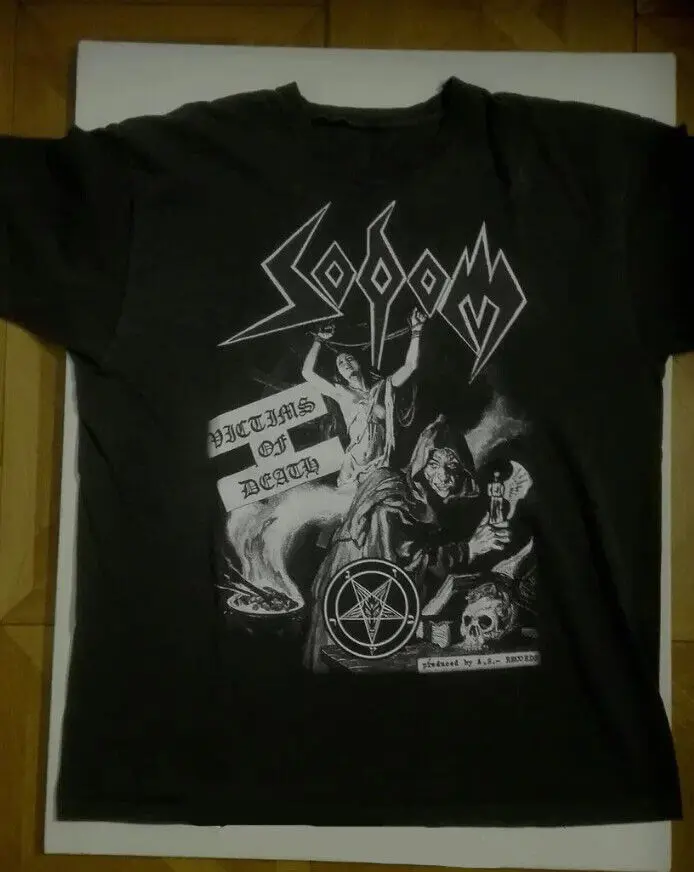 Футболка Sodom Band с изображением жертв смерти, подарок для переделки фаната Te6504