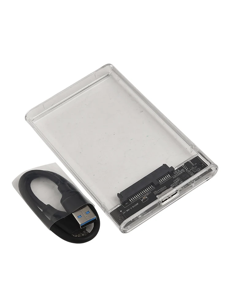 Фото Механический жесткий диск, высокоскоростной USB 3,0 типа C 2,5 для SATA HDD, корпус внешнего жесткого диска, портативный жесткий диск ﻿ №4