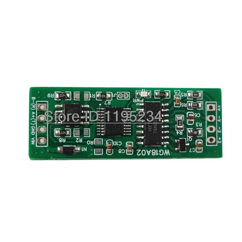Электронные весы с датчиком давления, 5 шт., WG18A02 DC 5 в 12 В RS485 UART Modbus RTU HX711