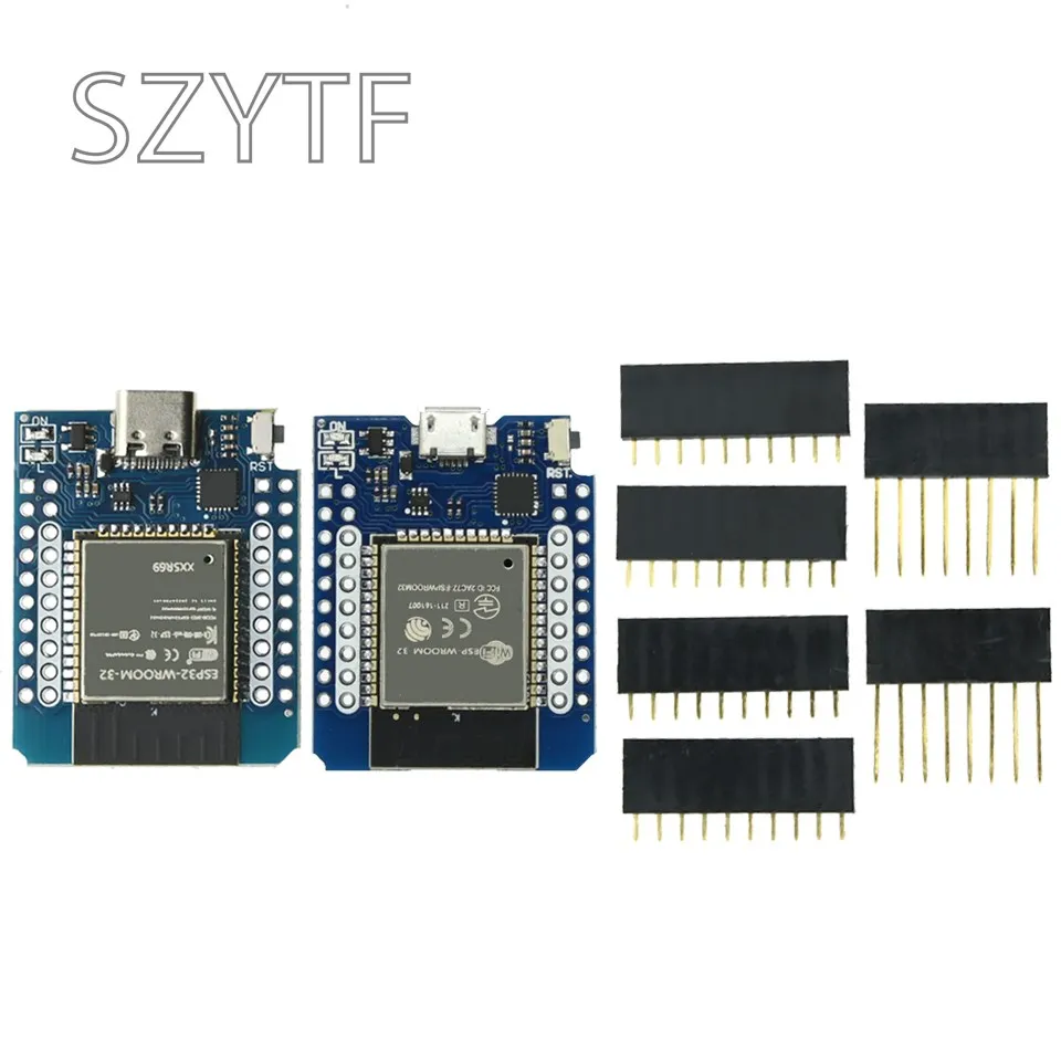 D1 MINI ESP8266 ESP32 ESP-32S WIFI Bluetooth-совместимый модуль макетной платы CP2104 CH9102 для Wemos Arduino с контактами