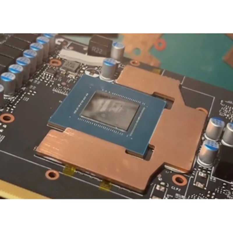 Фото Медный радиатор видеокарты GPU VRAM, медный радиатор, охладитель, термосменная Подушка 3060ti 3070ti памяти №2