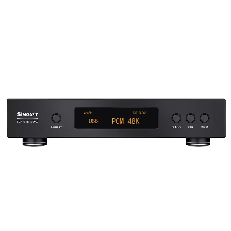 Фото Singxer SDA6 Pro2 Цифровой аудиодекодер HIFI ЦАП AK4191 AK4499EX * 2 Интерфейс USB Native Source Жесткое декодирование DSD512 sda 6 pro2 №2