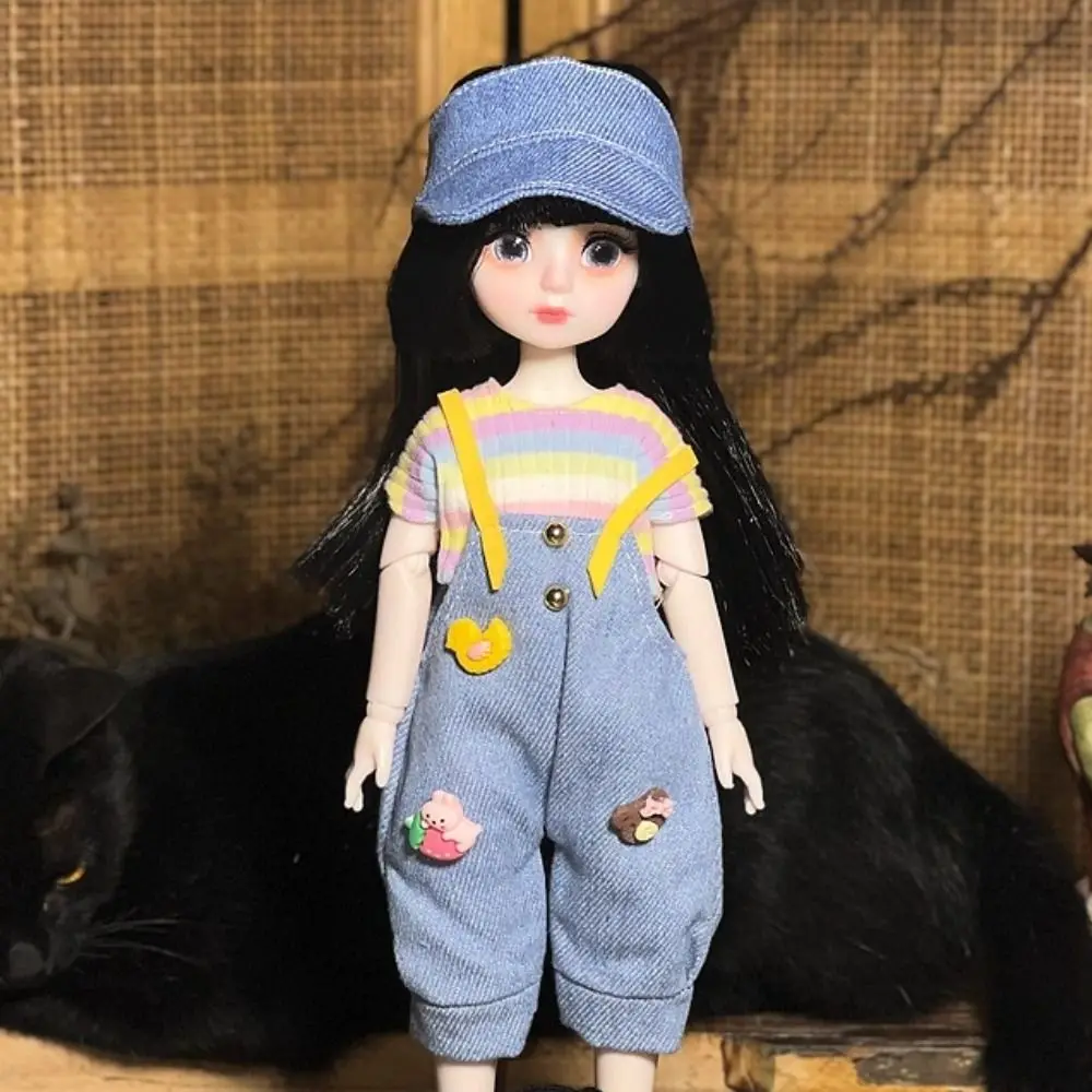 1 комплект 1/6 SD 30 см кукла Bjd с одеждой, привлекательными глазами, длинными волосами, платье принцессы, куклы BJD с париком, элегантный макияж