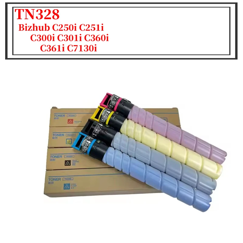 1 шт. для Konica Minolta TN328 Bizhub Bizhub C250i C251i C300 C301i C360i C361i C7130i тонер-картридж, японский совместимый