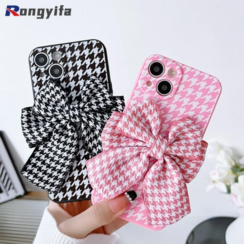 ДЛЯ Vivo Y21 Y21S Y21A Y21T Y21G Y21E Y33S Y33T Y19 S1 Y7S V15 V11 Pro V11i X23 X21 UD чехол бант мягкий чехол из ТПУ