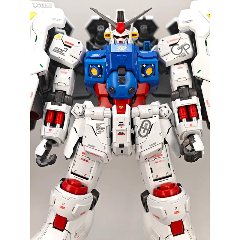 Фото В наличии оригинальный Mg 1/100 Salomon Physalis Gp02, комплект сборки модели, многослойный скелет в сборе, модель Mecha, детская игрушка Gif №3