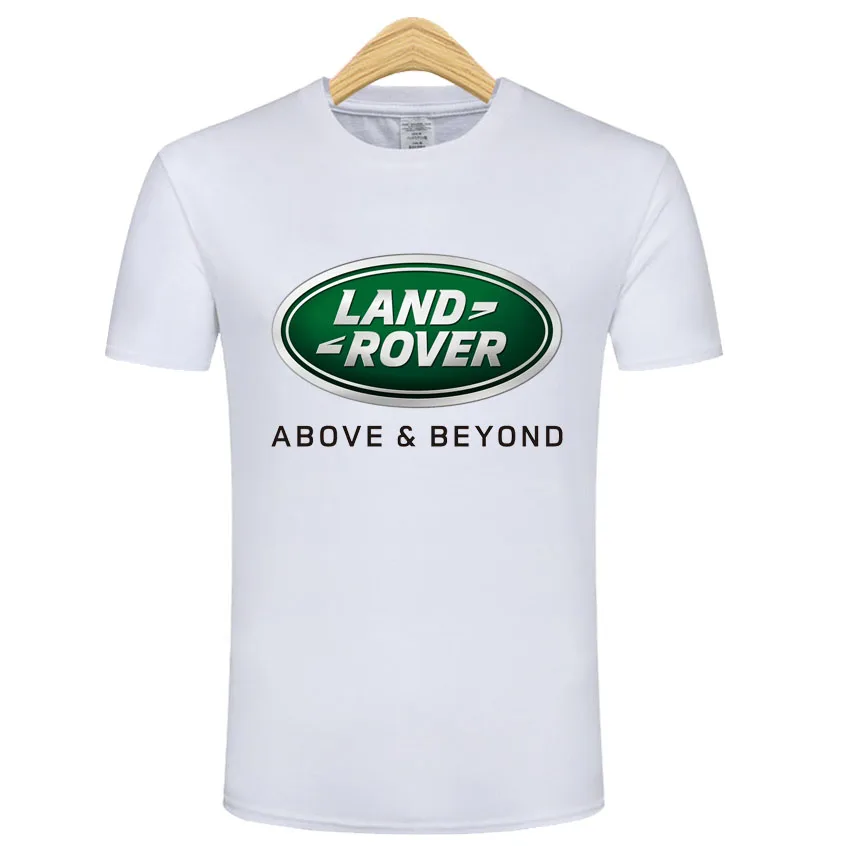 Фото Коллекция 2022 года, дизайнерская футболка с логотипом LAND ROVER, футболка большого размера №2