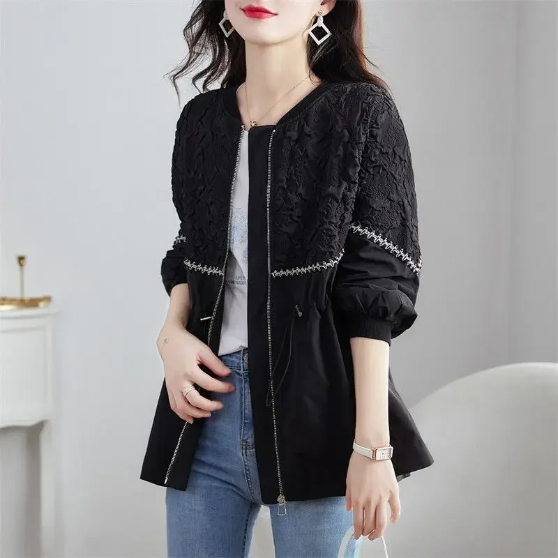 Женские ветровки, куртки Blouson, женское пальто, свободная тенденция 2025, акция одежды, роскошная новинка, верхняя одежда, распродажа Harajuku (art.: 3920caecf4e7f) - 3920caecf4e7f